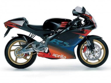 2000-2005 Black Red Silver Aprilia RS125 Motorcycle Fairings Australia
