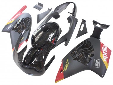 2000-2005 Black Red Yellow Aprilia RS125 Motorcycle Fairings Australia