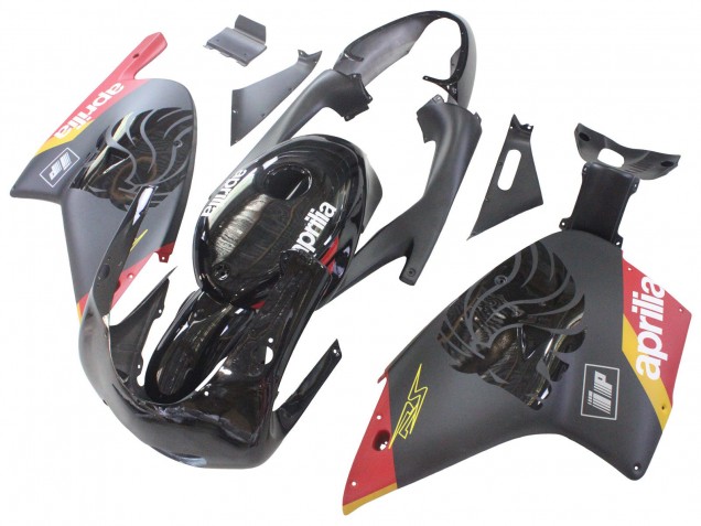 2000-2005 Black Red Yellow Aprilia RS125 Motorcycle Fairings Australia