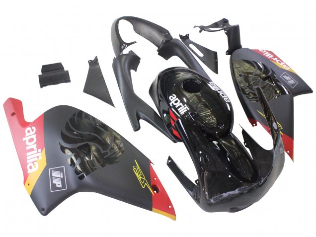 2000-2005 Black Red Yellow Aprilia RS125 Motorcycle Fairings Australia