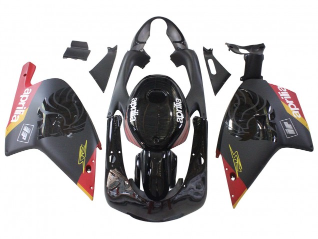2000-2005 Black Red Yellow Aprilia RS125 Motorcycle Fairings Australia