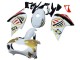 2000-2005 White Yellow Red Aprilia RS125 Motorcycle Fairings Australia