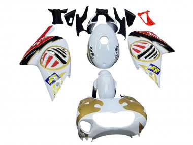2000-2005 White Yellow Red Aprilia RS125 Motorcycle Fairings Australia