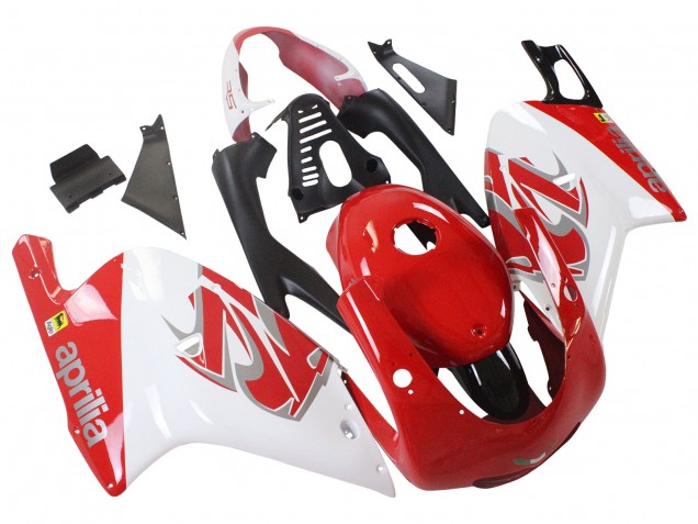 2000-2005 White Red Aprilia RS125 Motorcycle Fairings Australia