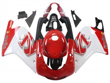 2000-2005 White Red Aprilia RS125 Motorcycle Fairings Australia