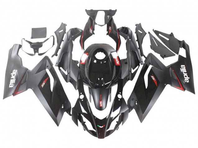 2006-2011 Glossy Black Red White Decal Aprilia RS125 Motorcycle Fairings Australia