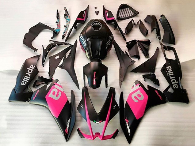 2006-2011 Matte Black Pink Aprilia RS125 Motorcycle Fairings Australia