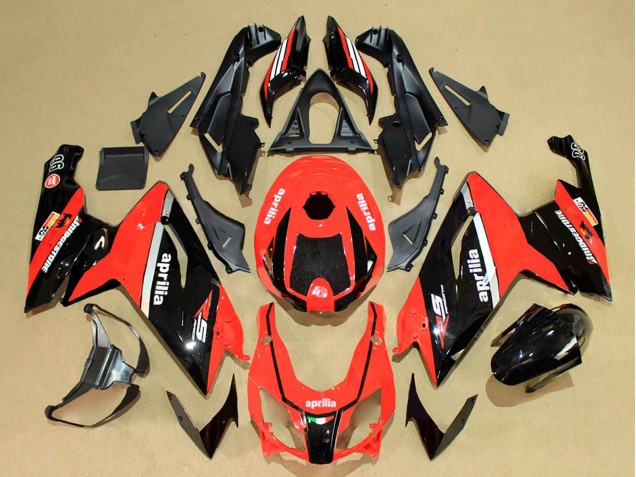 2006-2011 Red Glossy Black White Aprilia RS125 Motorcycle Fairings Australia