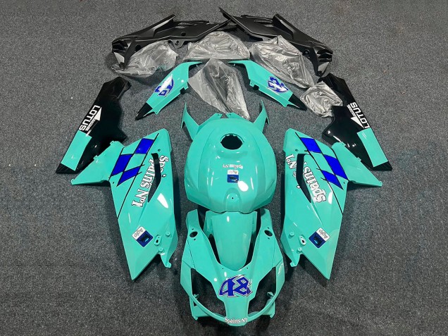 2006-2011 Mint Green Spains No1 48 Aprilia RS125 Motorcycle Fairings Australia