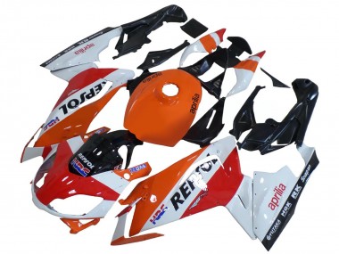 2006-2011 White Orange Red Repsol Aprilia RS125 Motorcycle Fairings Australia