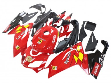 2006-2011 Red White Yellow Black Aprilia RS125 Motorcycle Fairings Australia