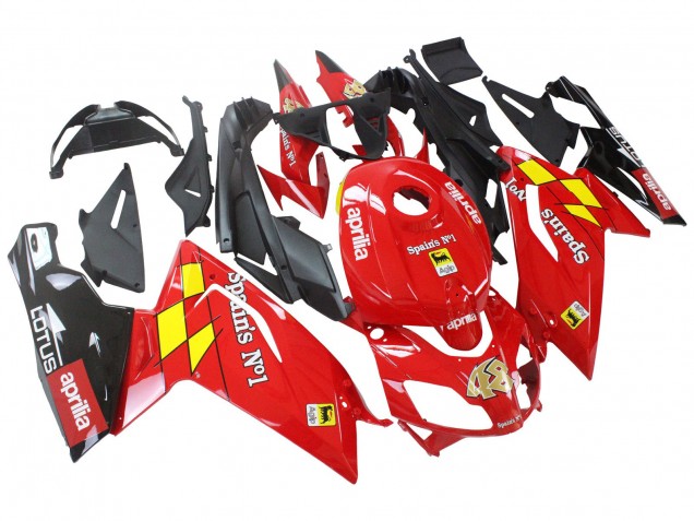 2006-2011 Red White Yellow Black Aprilia RS125 Motorcycle Fairings Australia