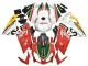 2006-2011 White Red Green Aprilia RS125 Motorcycle Fairings Australia