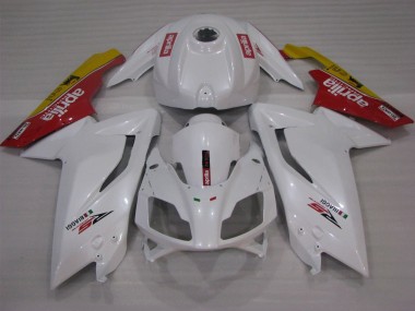 2006-2011 White Red Yellow Aprilia RS125 Motorcycle Fairings Australia