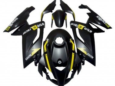 2006-2011 Matte Black Yellow Aprilia RS125 Motorcycle Fairings Australia