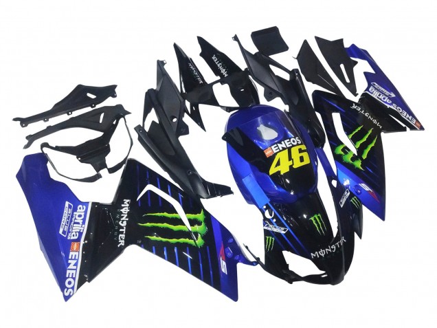 2006-2011 Blue Black Green Monster 46 Aprilia RS125 Motorcycle Fairings Australia