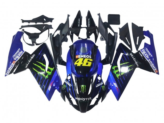 2006-2011 Blue Black Green Monster 46 Aprilia RS125 Motorcycle Fairings Australia