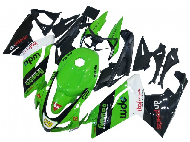 2006-2011 Green White Black Aprilia RS125 Motorcycle Fairing Australia
