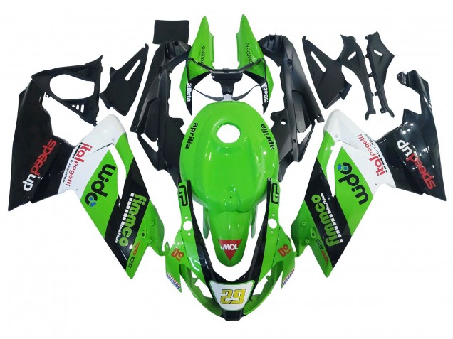 2006-2011 Green White Black Aprilia RS125 Motorcycle Fairing Australia