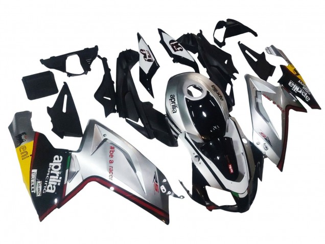2006-2011 Silver Black Aprilia RS125 Motorcycle Fairings Australia
