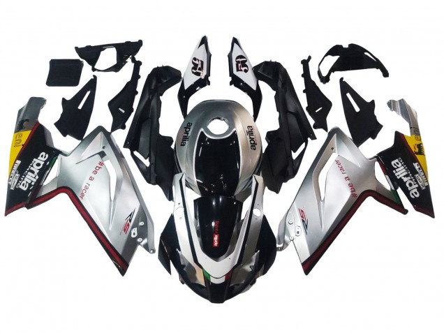 2006-2011 Silver Black Aprilia RS125 Motorcycle Fairings Australia