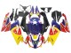 2006-2011 Yellow Dark Blue Red Bull Aprilia RS125 Motorcycle Fairings Australia