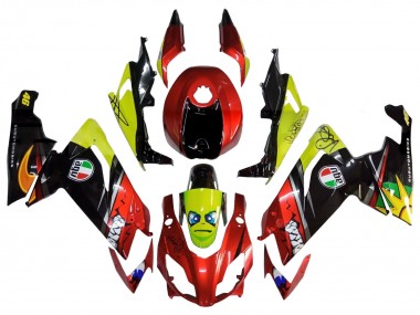 2012-2018 Red Yellow Glossy Black Shark Aprilia RS4 50 125 Motorcycle Fairings Australia