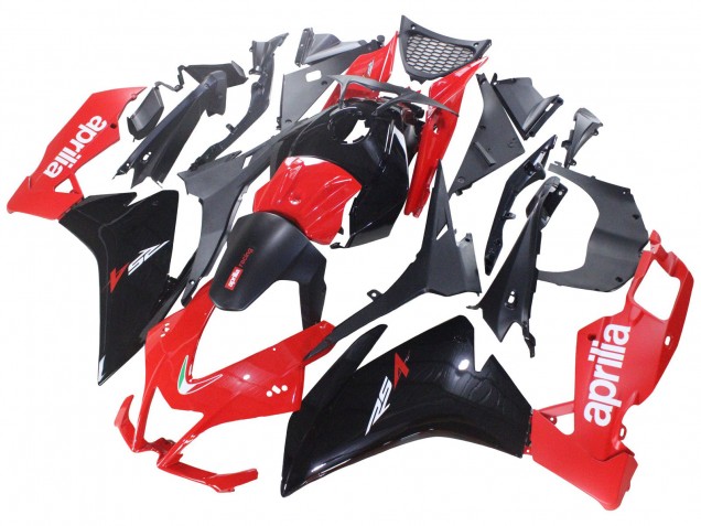 2012-2018 Red Glossy Black Aprilia RS4 50 125 Motorcycle Fairings Australia