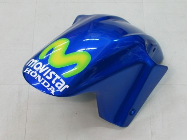 2004-2007 Blue Yellow Green MoviStar Honda CBR600 F4i Motorcycle Fairings Australia