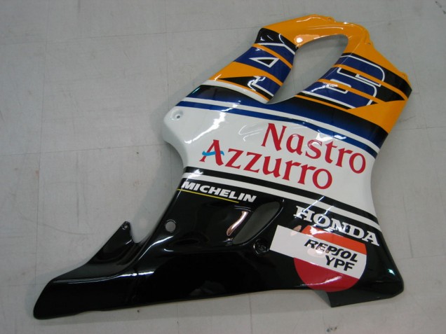 2004-2007 Yellow Blue White Black Nastro Azzurro Honda CBR600 F4i Motorcycle Fairings Australia