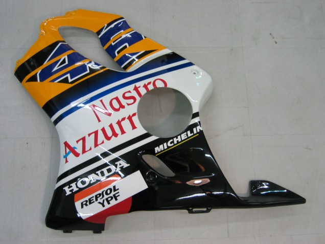 2004-2007 Yellow Blue White Black Nastro Azzurro Honda CBR600 F4i Motorcycle Fairings Australia