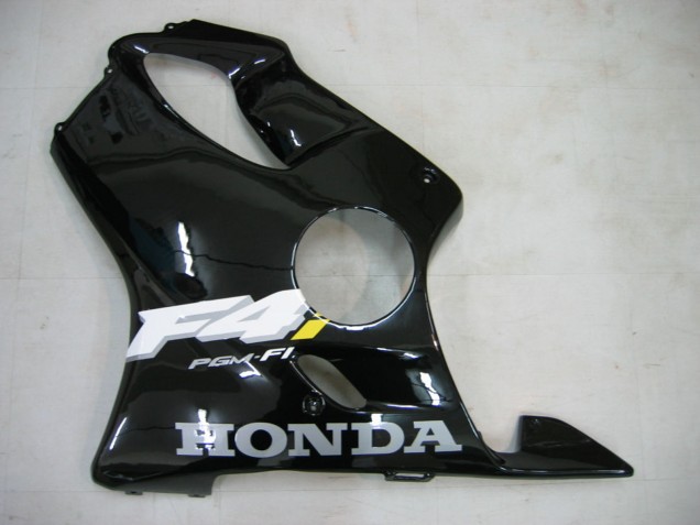 2004-2007 Glossy Black Honda CBR600 F4i Motorcycle Fairings Australia