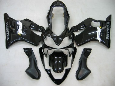 2004-2007 Glossy Black Honda CBR600 F4i Motorcycle Fairings Australia