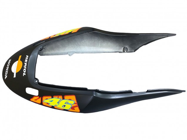 2004-2007 Matte Black Orange Rossi Honda CBR600 F4i Motorcycle Fairings Australia