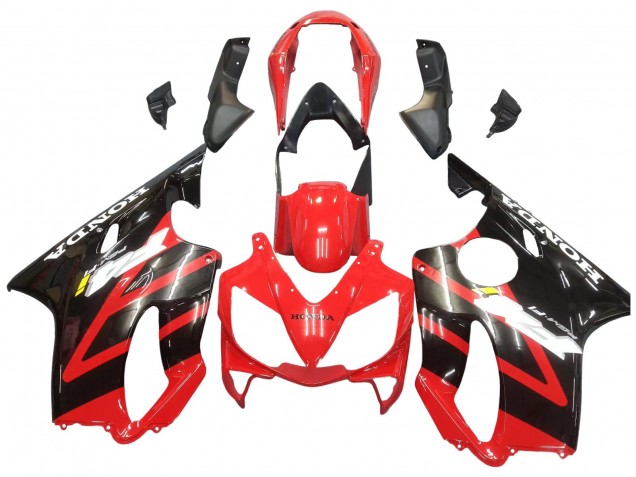 2004-2007 Red Glossy Black Honda CBR600 F4i Motorcycle Fairing Australia