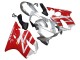 2004-2007 Silver Red Honda CBR600 F4i Motorcycle Fairings Australia