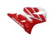2004-2007 Silver Red Honda CBR600 F4i Motorcycle Fairings Australia