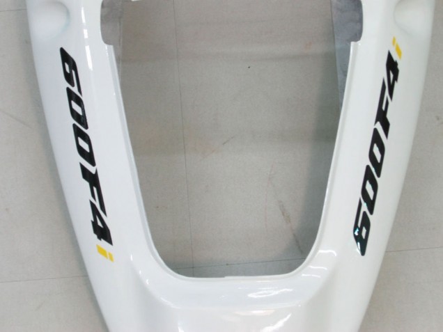 2004-2007 White Glossy Black Honda CBR600 F4i Motorcycle Fairing Australia