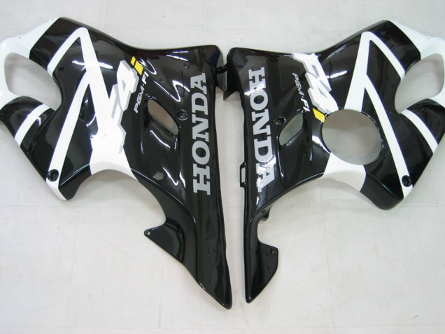 2004-2007 White Glossy Black Honda CBR600 F4i Motorcycle Fairing Australia