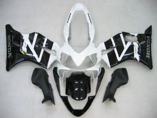 2004-2007 White Glossy Black Honda CBR600 F4i Motorcycle Fairing Australia