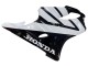 2004-2007 White Glossy Black Honda CBR600 F4i Motorcycle Fairings Australia