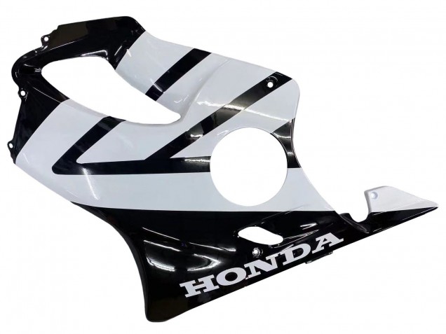 2004-2007 White Glossy Black Honda CBR600 F4i Motorcycle Fairings Australia