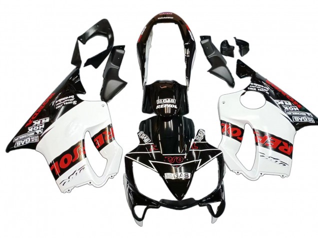 2004-2007 White Glossy Black Red Repsol Honda CBR600 F4i Motorcycle Fairings Australia