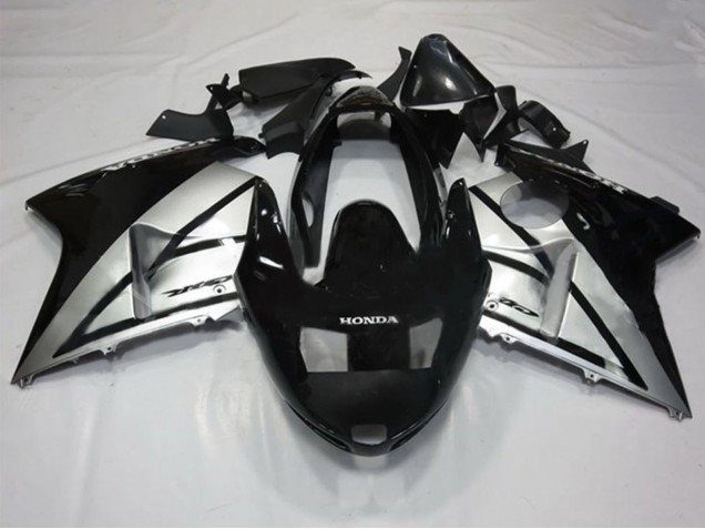 1996-2007 Silver Glossy Black Honda CBR1100XX Blackbird Motorcycle Fairings Australia