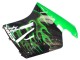 1996-2007 Glossy Black Green Flame Honda CBR1100XX Blackbird Motorcycle Fairing Australia