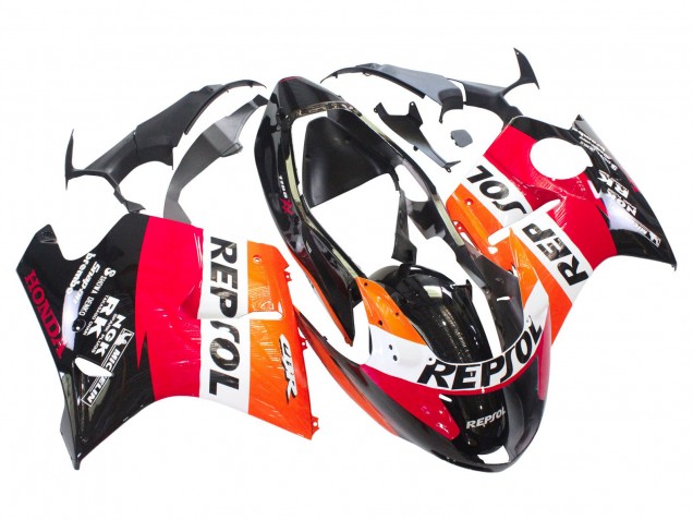 1996-2007 Orange White Red Glossy Black Repsol Honda CBR1100XX Blackbird Abs Motorcycle Fairings Australia