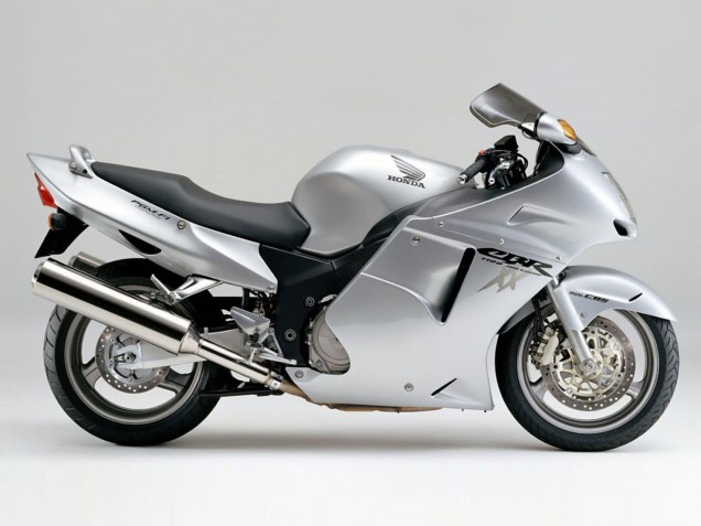 1996-2007 Silver Grey Honda CBR1100XX Blackbird Motorcycle Fairings Australia