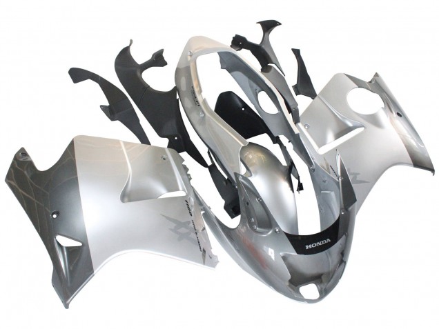 1996-2007 Silver Grey Honda CBR1100XX Blackbird Motorcycle Fairings Australia