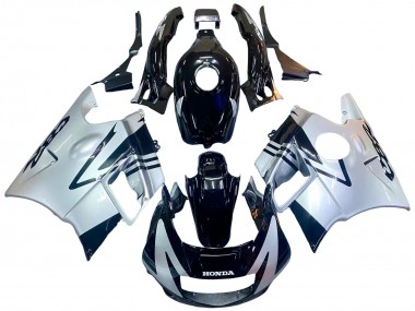 1991-1994 Silver Glossy Black Honda CBR600 F2 Motorcycle Fairings Australia