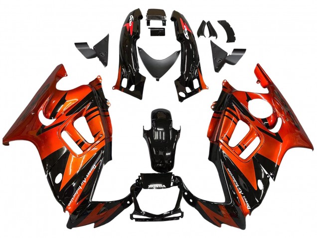 1995-1996 Orange Glossy Black Honda CBR600 F3 Motorcycle Fairings Australia